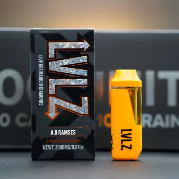 LVLZ extracts A.R Ramses 2 Grams Thc vape